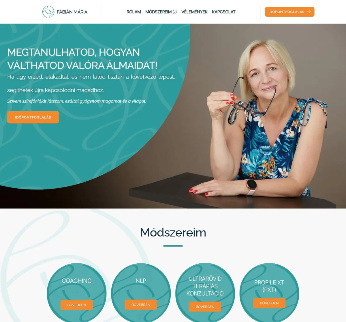 Fábián Mária – Coaching – a korábbi referenciaoldal kiemelt képe