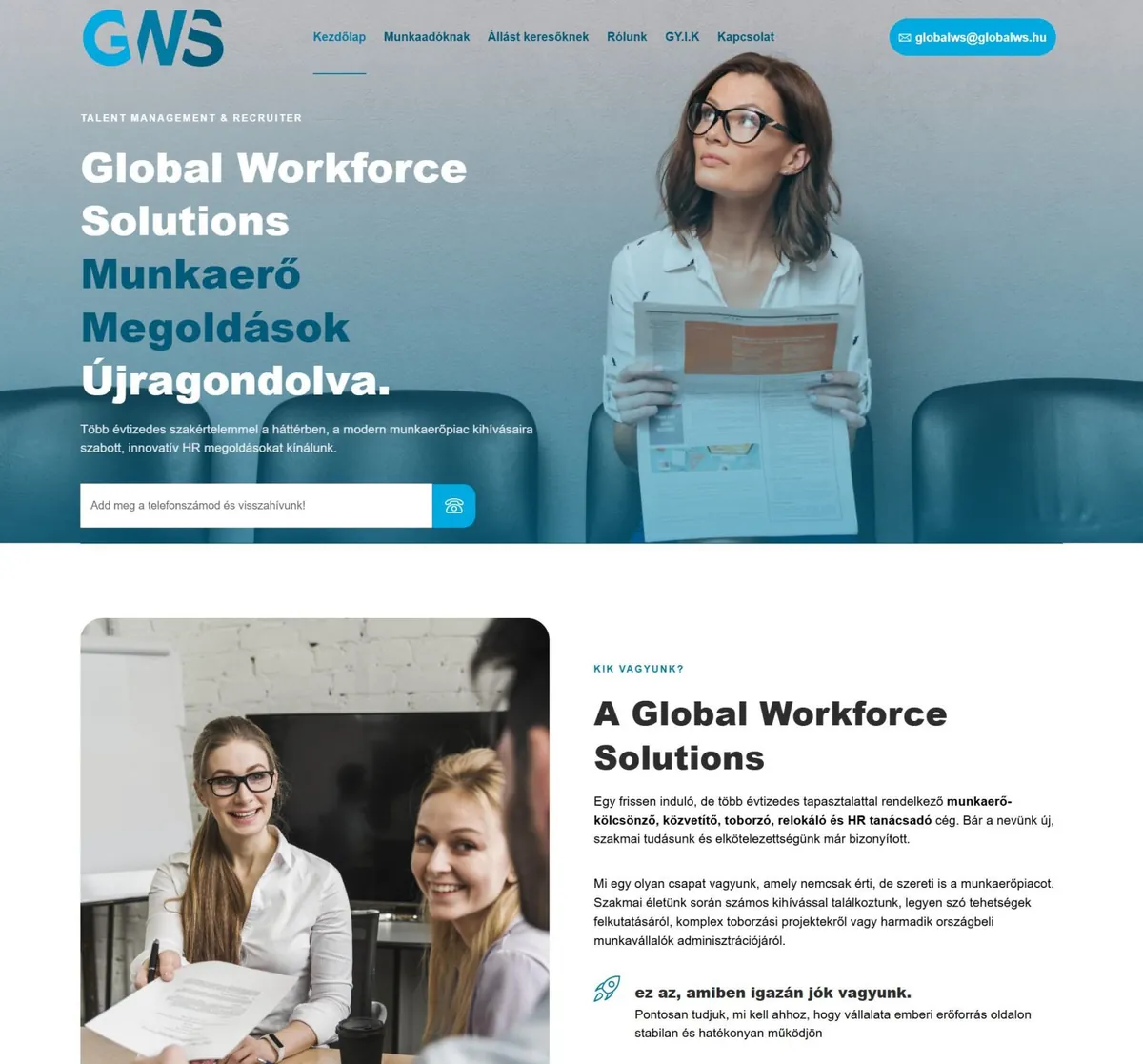 Global Workforce Solutions – Munkaerő Megoldások – a korábbi referenciaoldal kiemelt képe