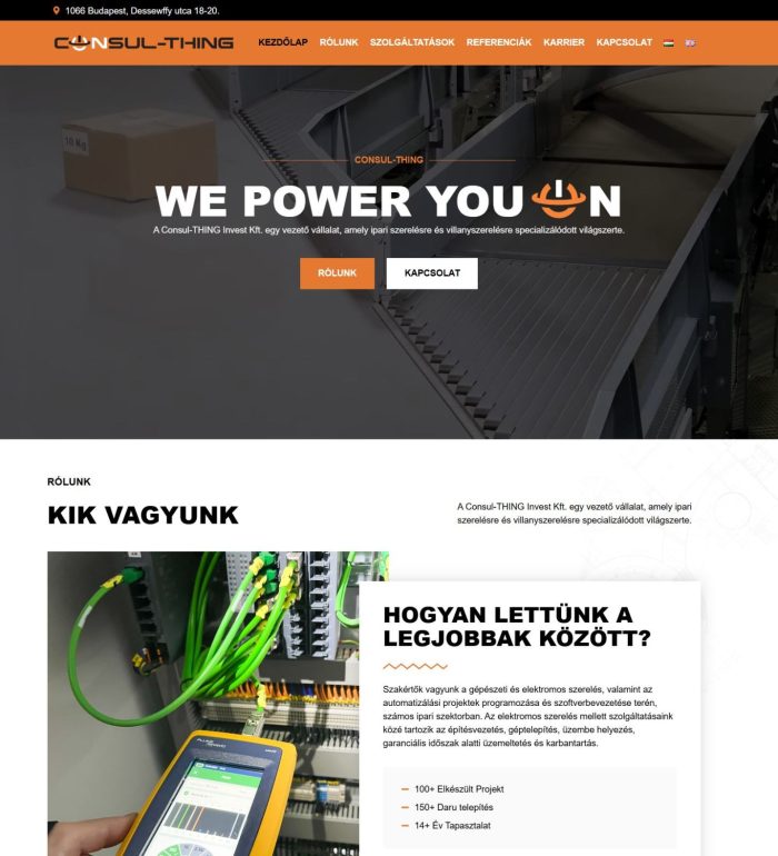 consulthing-weboldal