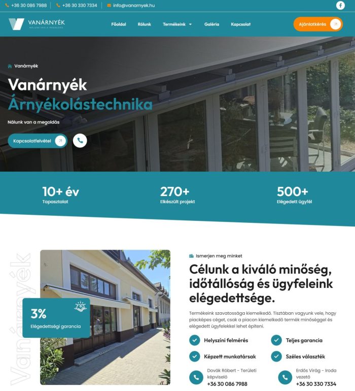 vanarnyek-arnyekolastechnika
